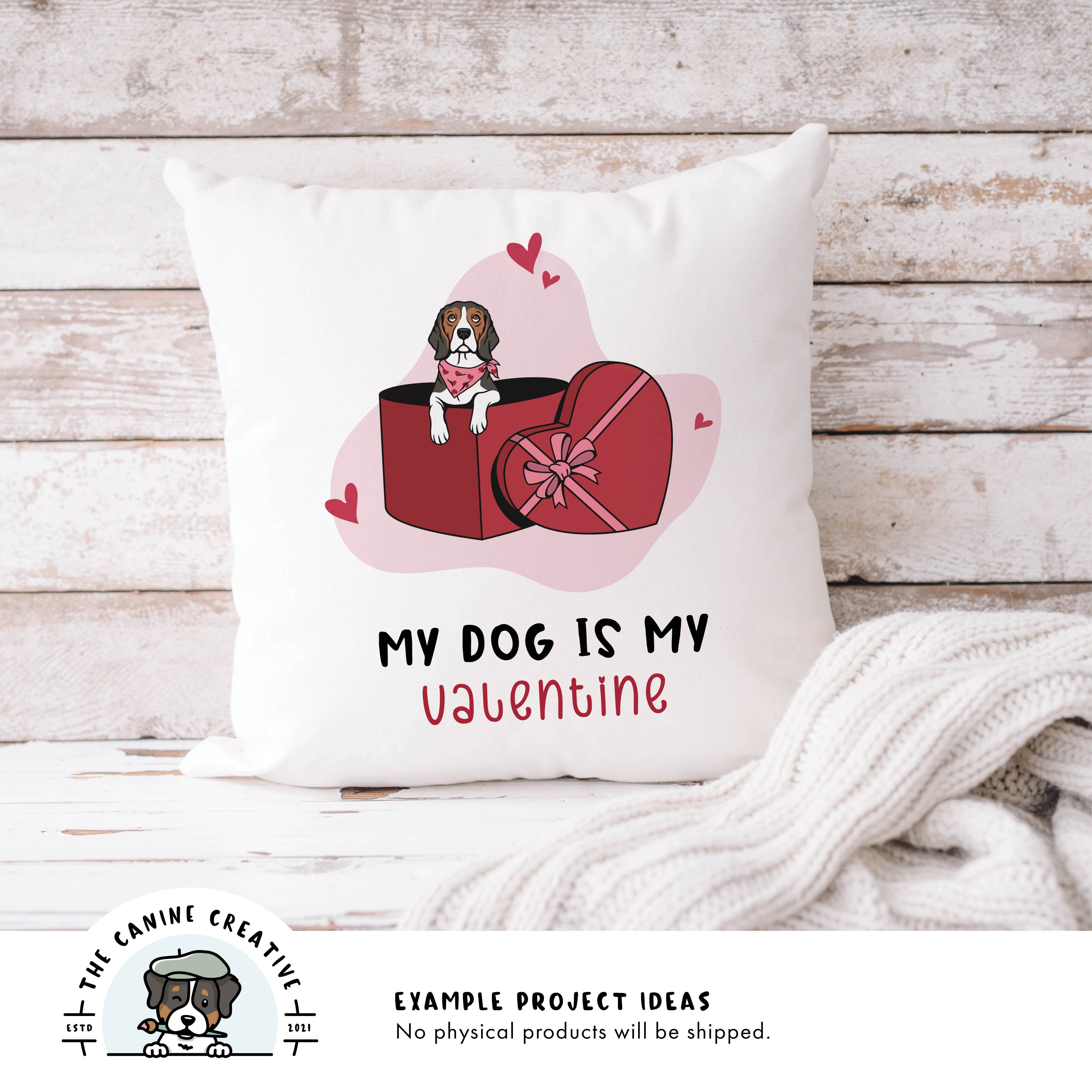 Example project idea showing design on a pillow.