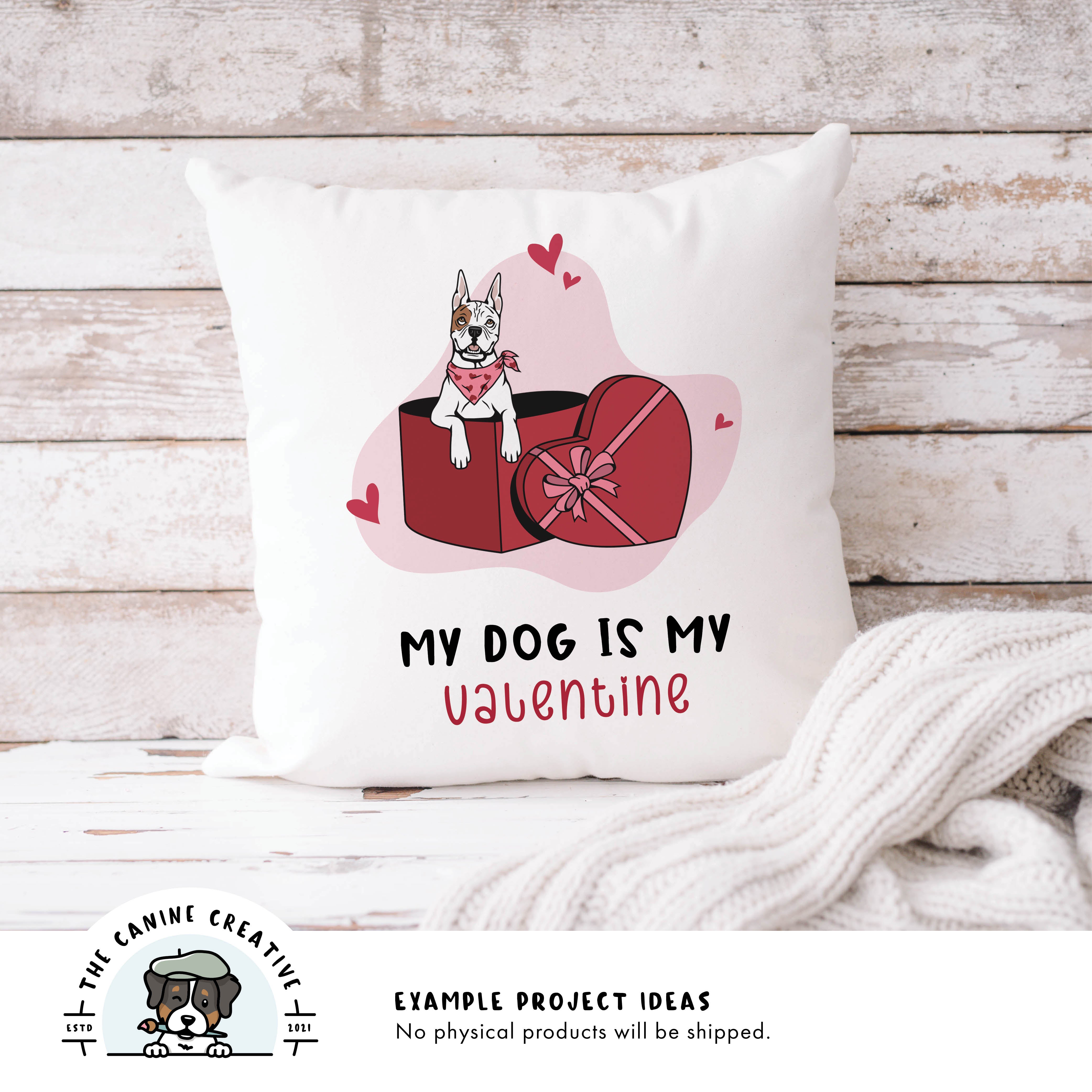 Example project idea showing design on a pillow.