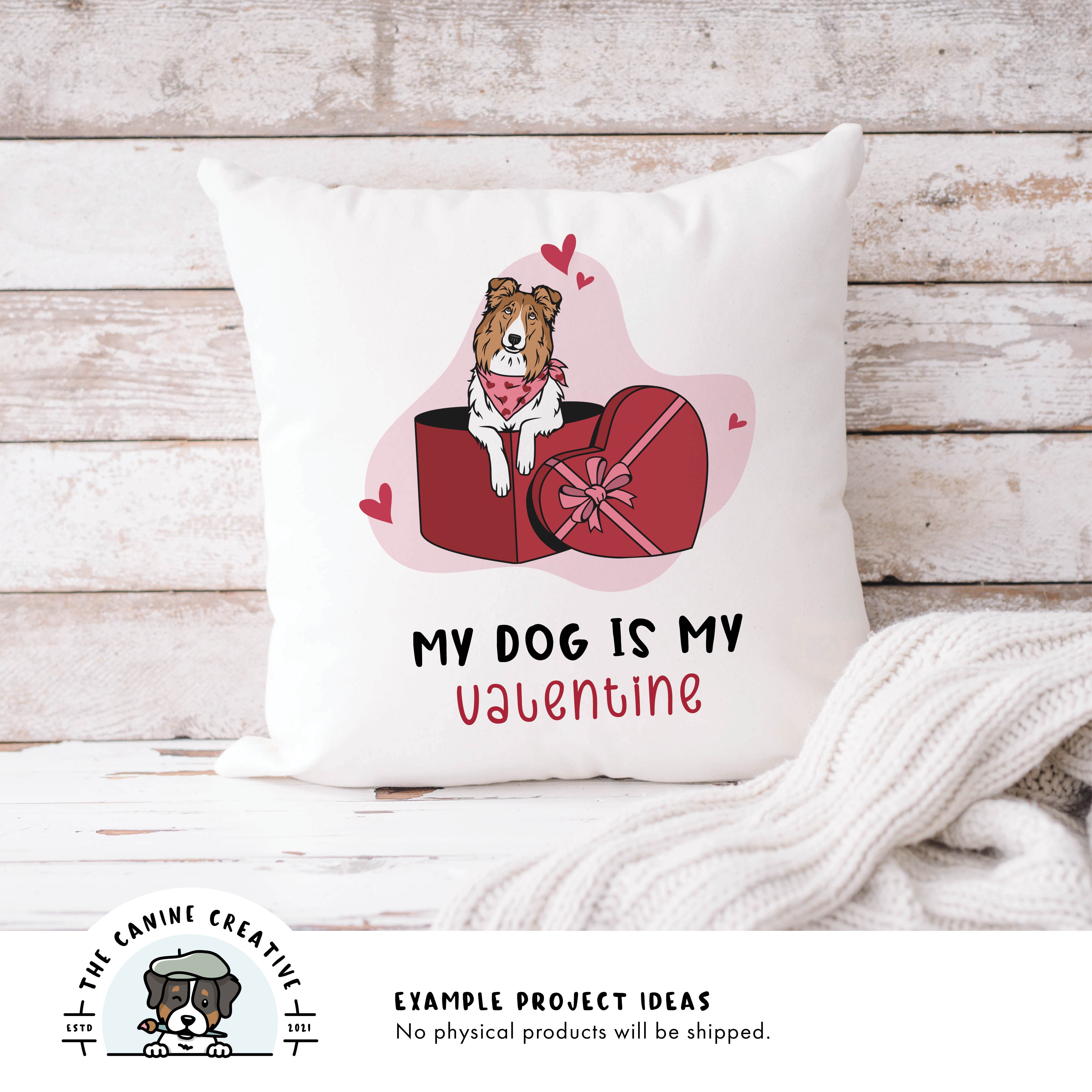 Example project idea showing design on a pillow.