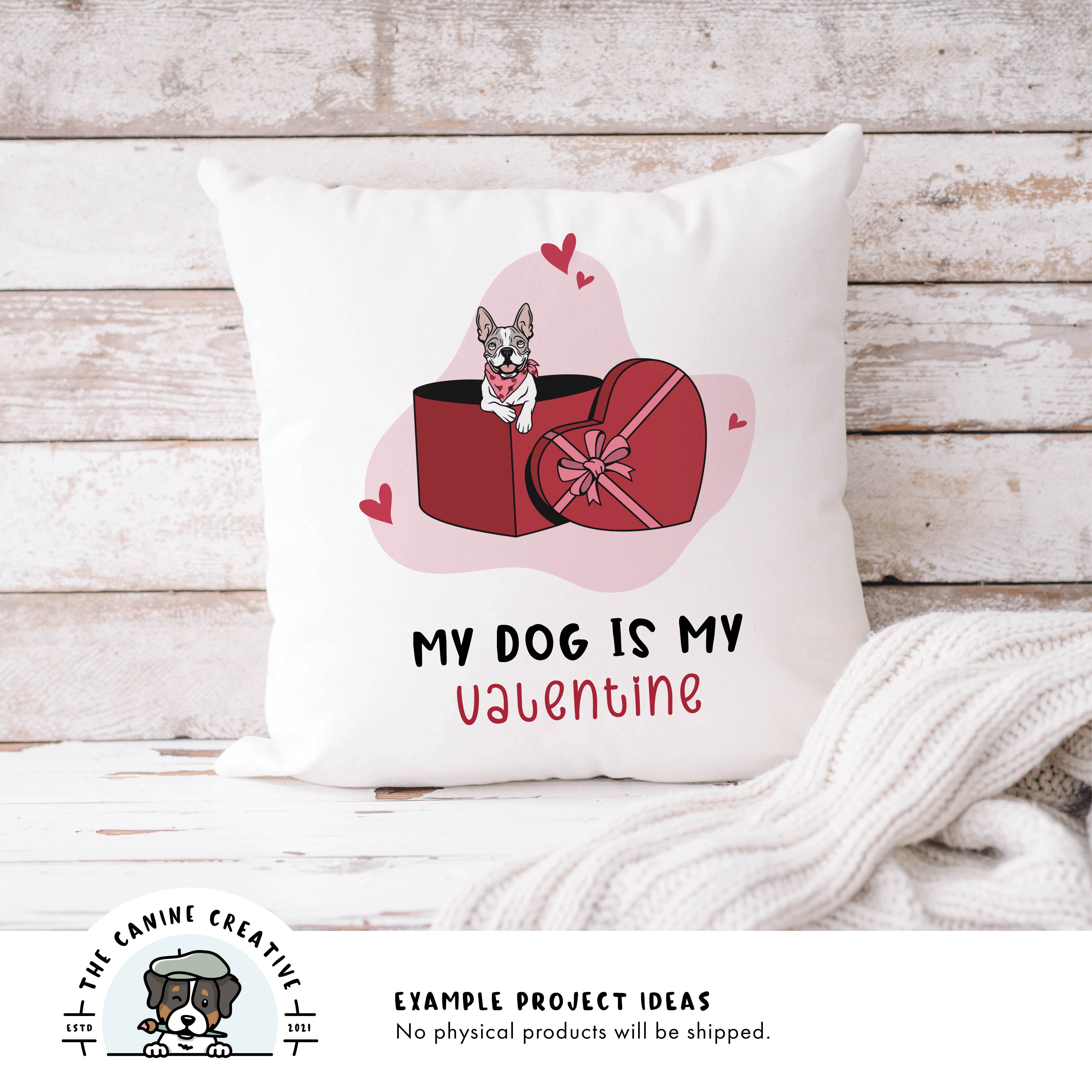 Example project idea showing design on a pillow.