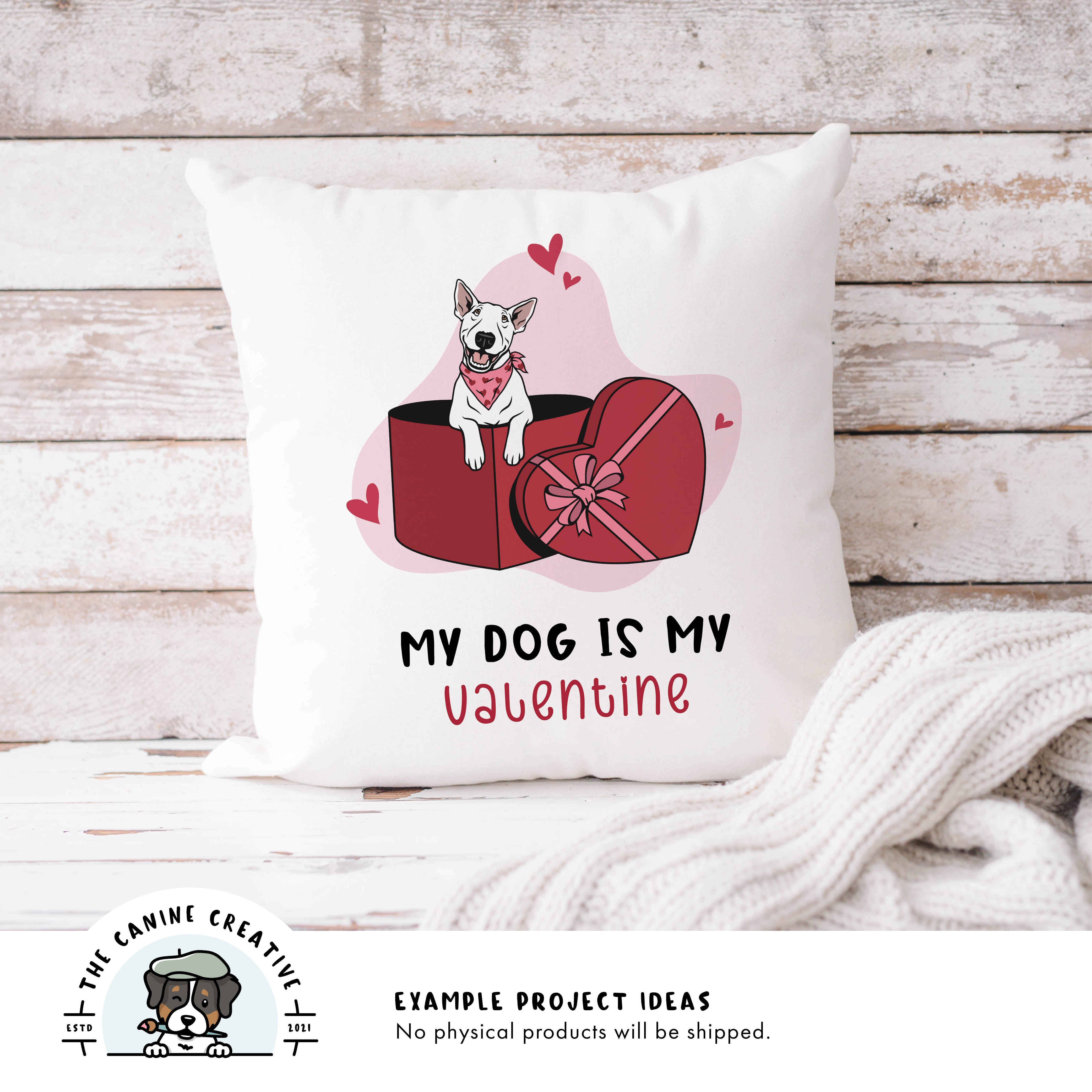 Example project idea showing design on a pillow.