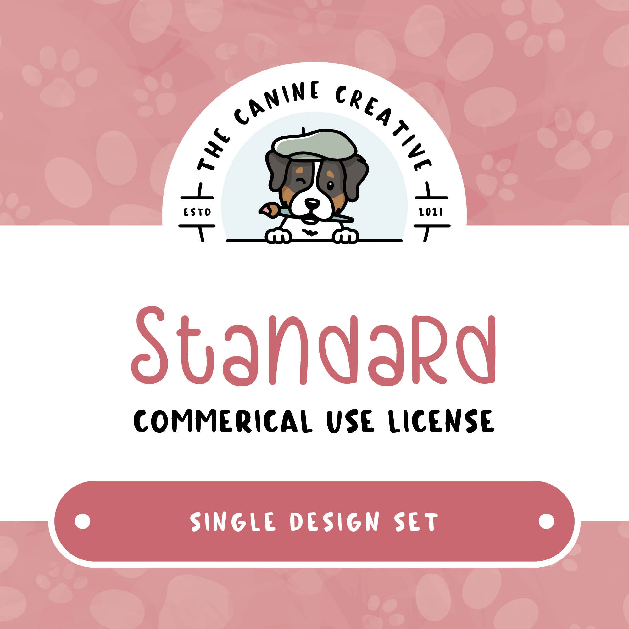 Standard Commercial Use License - Single Design Set